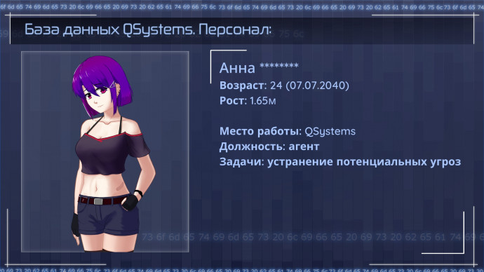 Анна. Профиль.